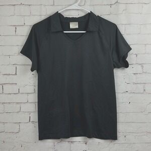 Nike Golf Tour Performance Dri Fit‎ Polo Shirt Woman's size Medium Black